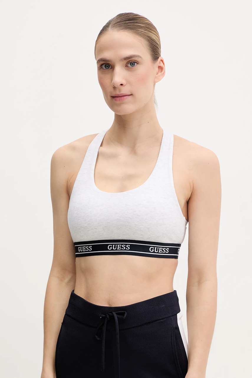 

Сутиен Guess ALINE в сиво с меланжов десен V5GP26 KCSA2, Сив