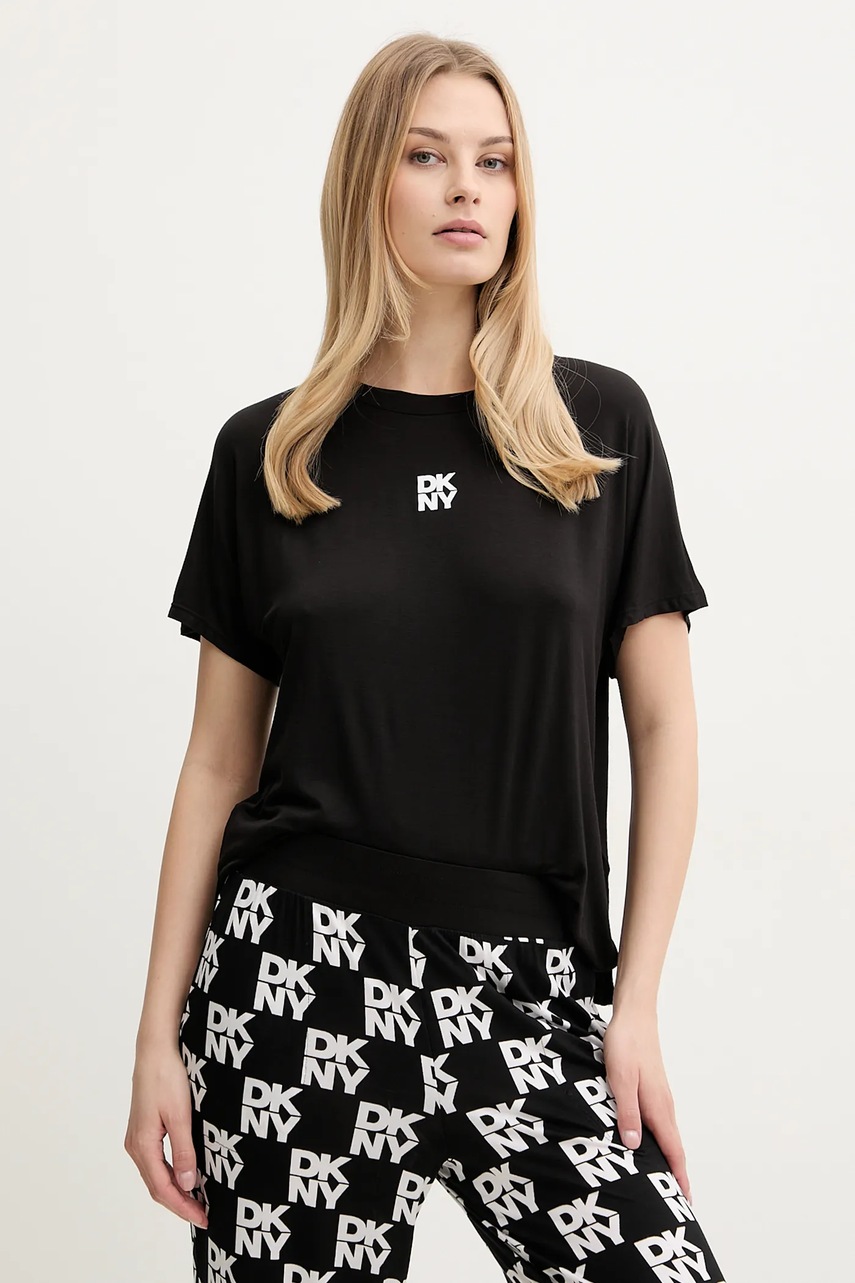 Dkny pizsama női, fekete, YI70044 termék 2. képe