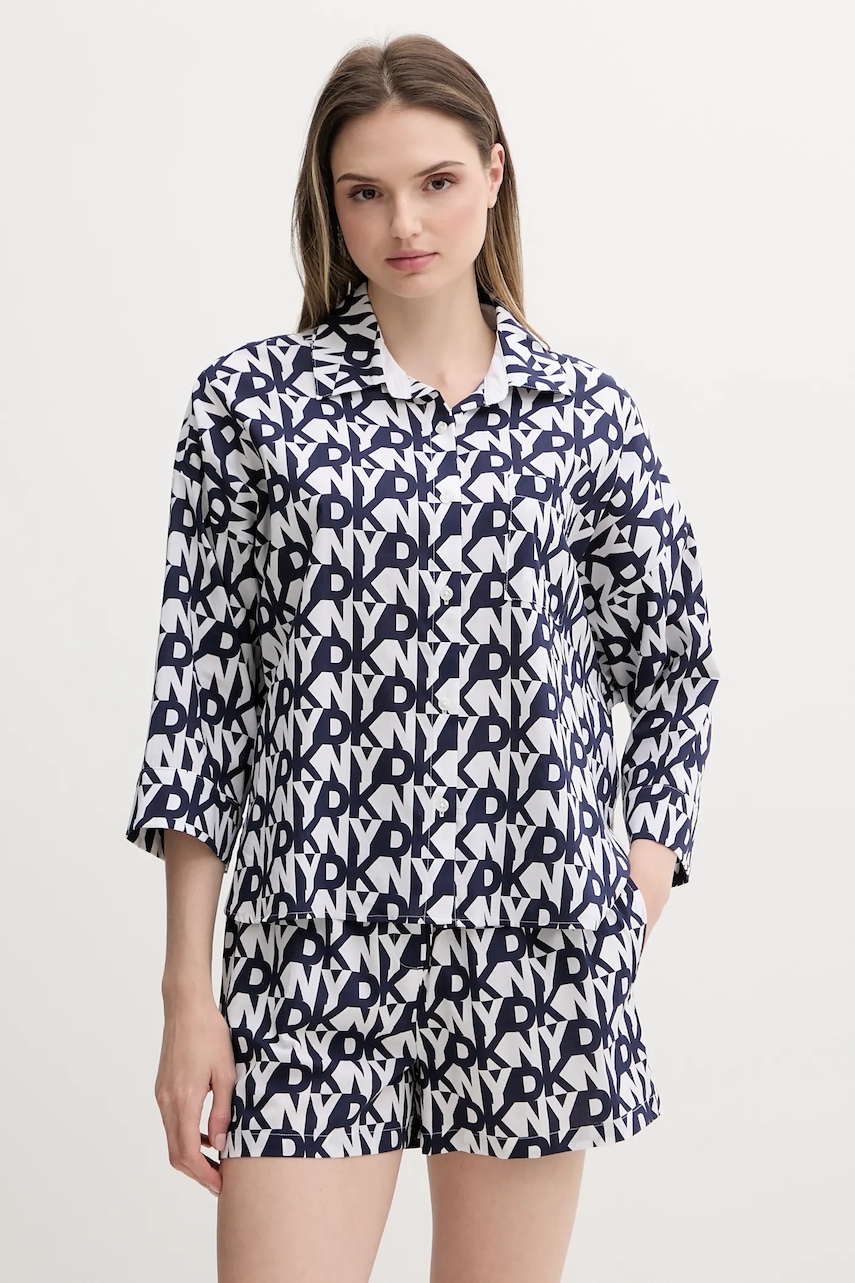 Dkny pijama culoarea bleumarin, YI80048