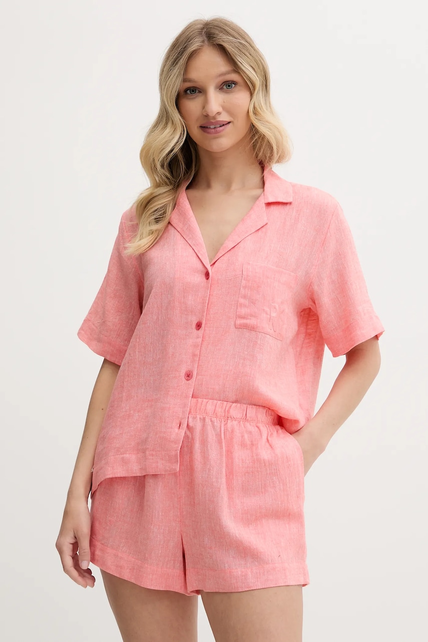 Dkny pijamale de in culoarea portocaliu, YI90054