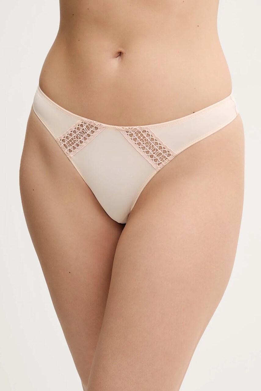 Scandale Chilot tanga culoarea bej, PST020
