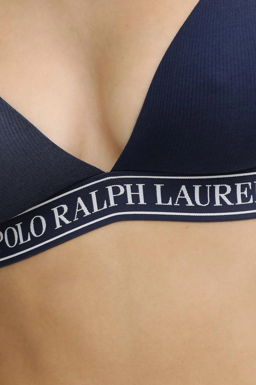 Polo Ralph Lauren trojuholníková podprsenka s bavlnou