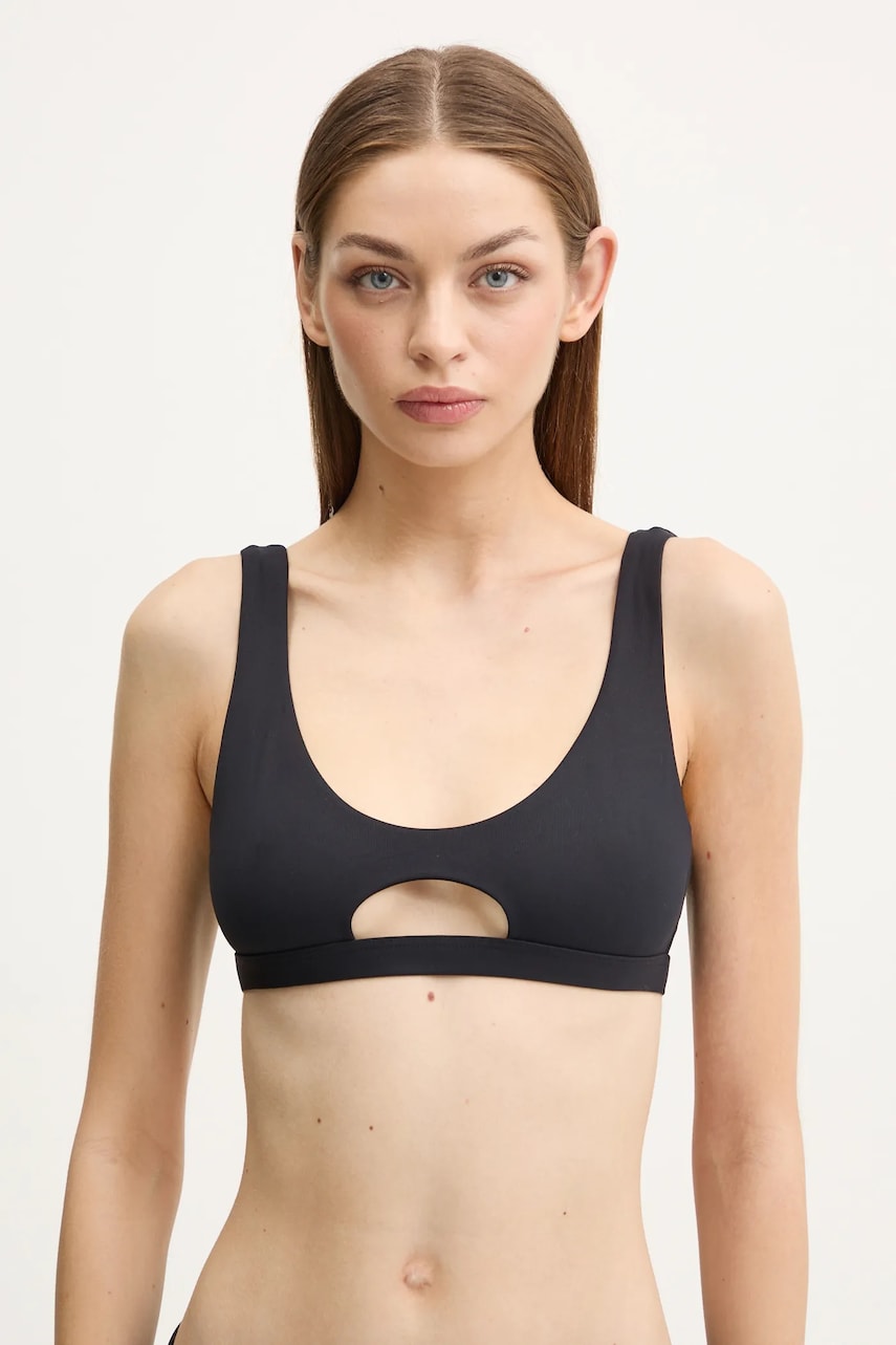 Melissa Odabash sutien de baie culoarea negru, cupa moale, Sorrento Melissa Odabash sutien de baie culoarea negru, cupa moale, Sorrento