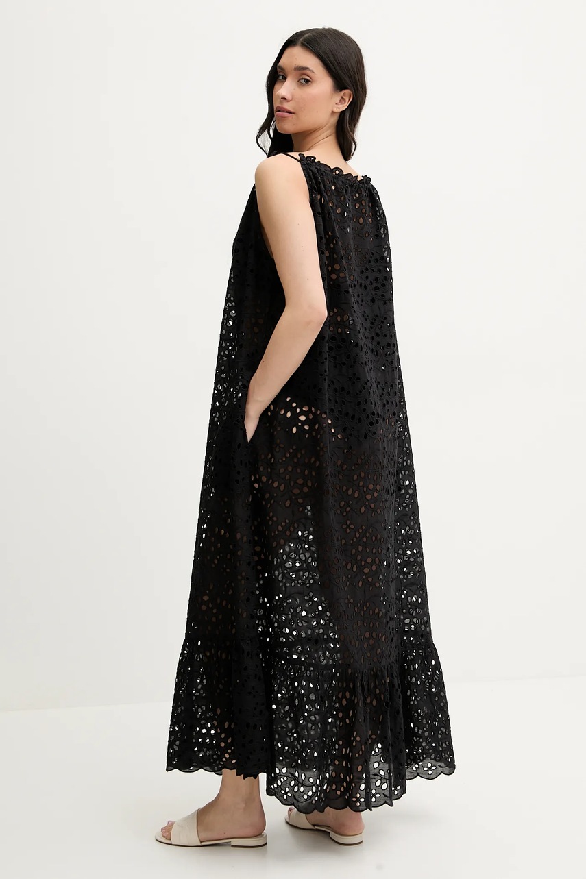 Bavlněné plážové šaty Lauren Ralph Lauren (obrázek 4)