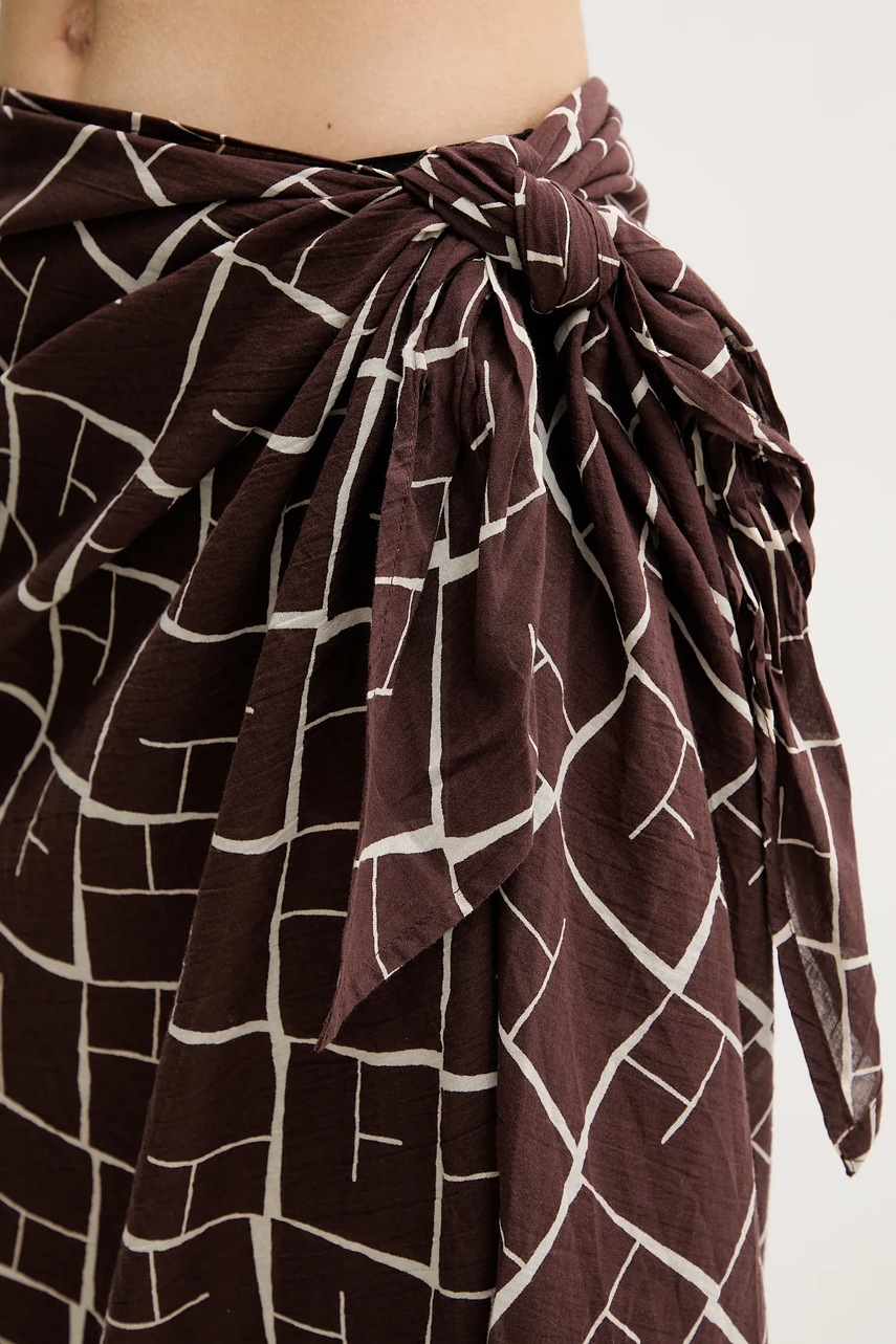 Bavlněné pareo Abercrombie &amp; Fitch (obrázek 4)