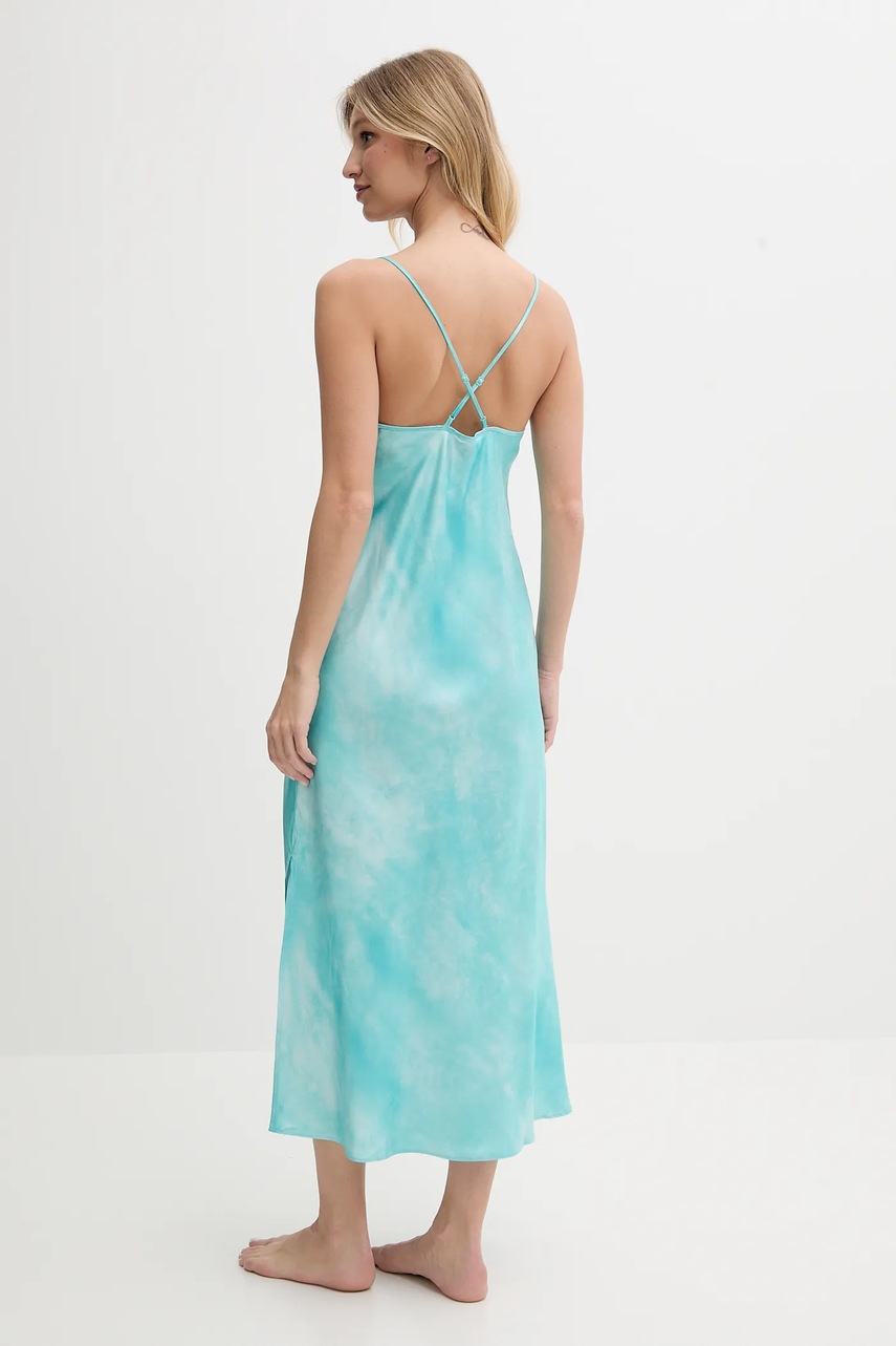 Lauren Ralph Lauren hálóruha türkiz, szatén, ILN02425 termék 2. képe