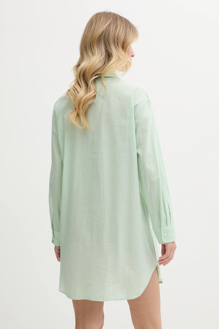 Ночная рубашка Lauren Ralph Lauren цвет зелёный ILN32415