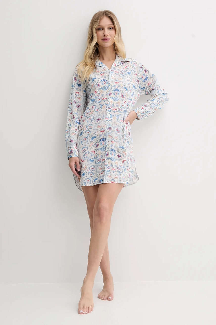 Ночная рубашка Lauren Ralph Lauren цвет белый ILN32429
