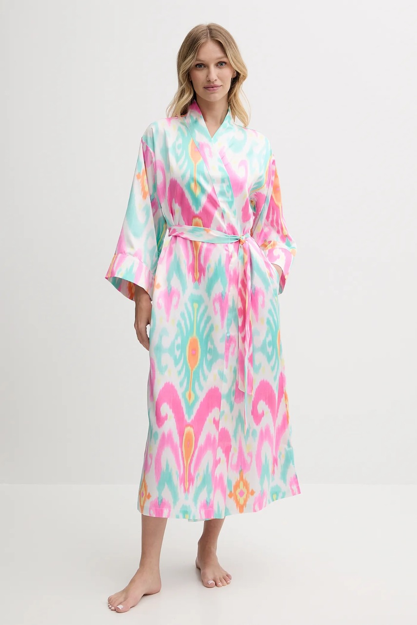 Lauren Ralph Lauren szlafrok kolor różowy ILN52425