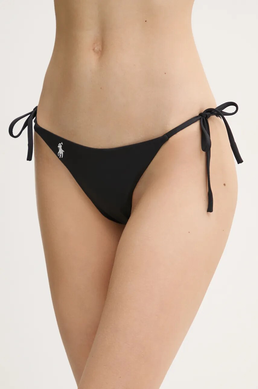 Levně Plavkové kalhotky Polo Ralph Lauren černá barva, 21355360