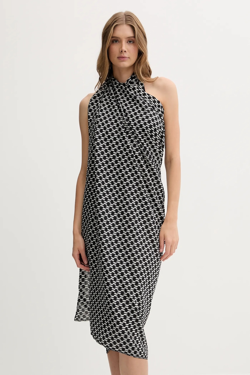 Karl Lagerfeld pareo culoarea gri, A2W46032