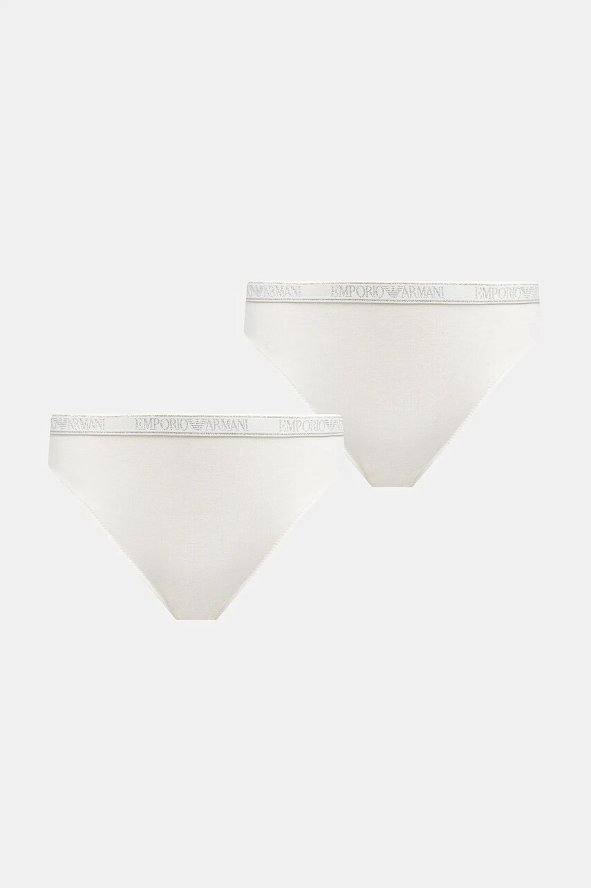 Emporio Armani Underwear chiloti 2-pack culoarea alb, EW000403 AF10889