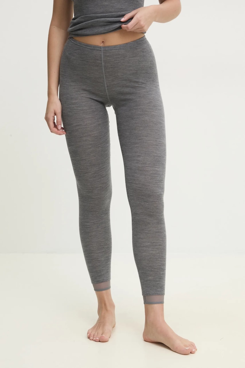 Chantelle leggins din lână FEMILET culoarea gri FN1500.0DH