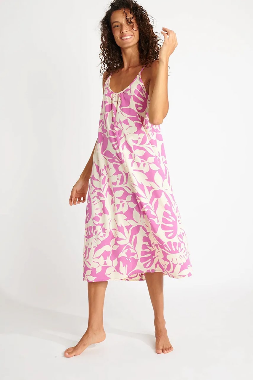 Пляжное платье Banana Moon Sarong цвет розовый CAPUCINE.SARONG Пляжное платье Banana Moon Sarong цвет розовый CAPUCINE.SARONG