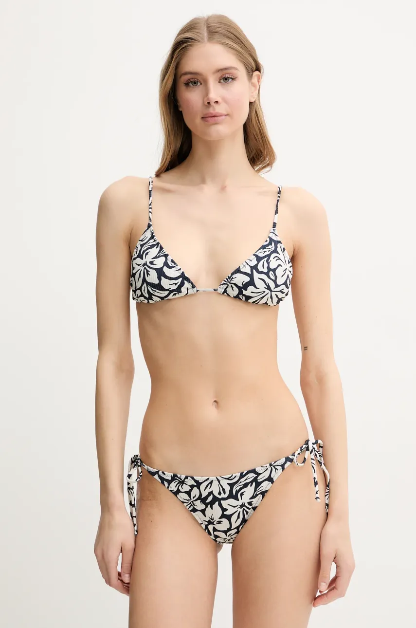 Levně Dvoudílné plavky Rip Curl LAS FLORES tmavomodrá barva, mírně vyztužený košík, 0M0WSW