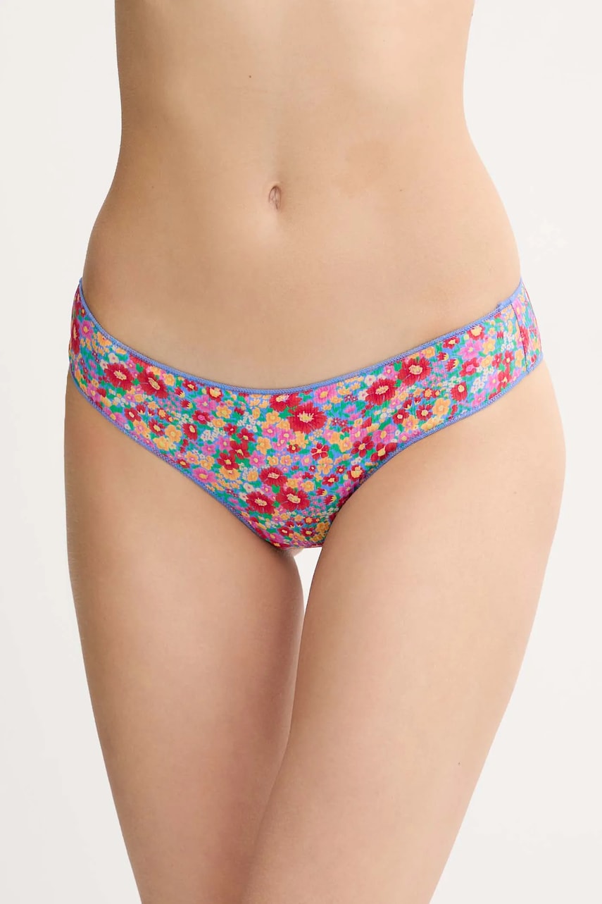 Rip Curl chiloți de baie FLORES culoarea rosu, 0MMWSW Rip Curl chiloți de baie FLORES culoarea rosu, 0MMWSW