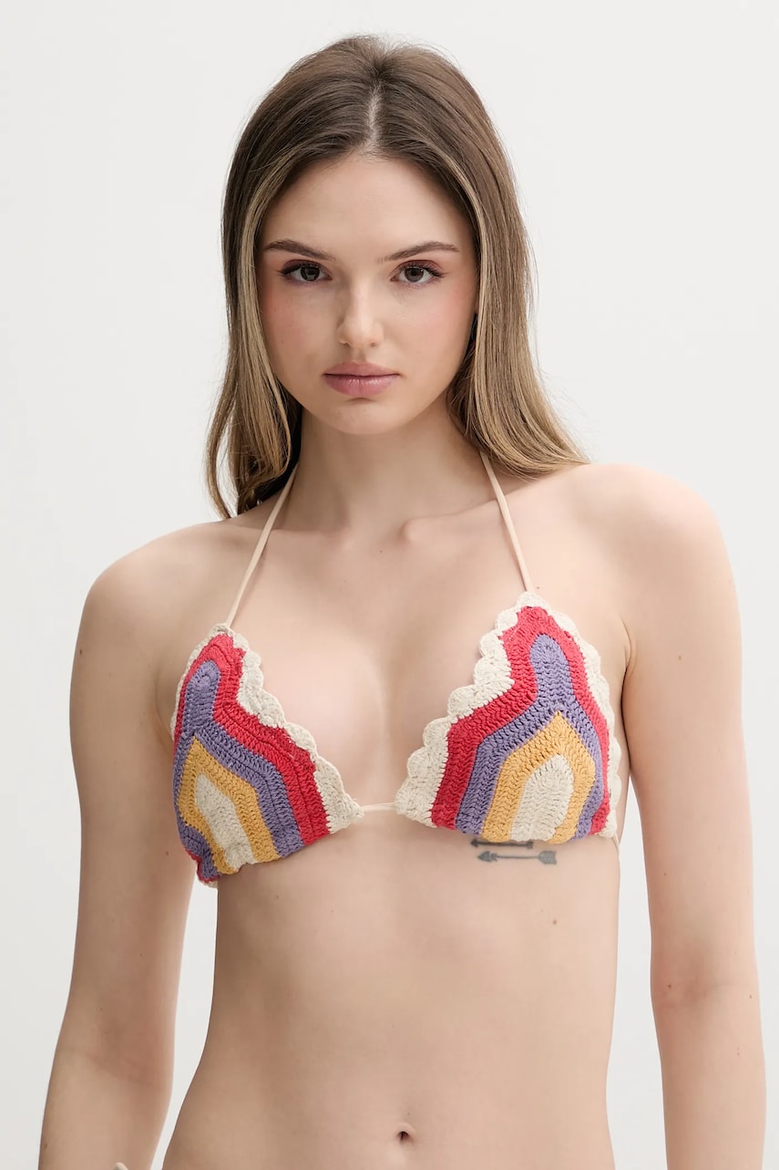 Rip Curl sutien de baie culoarea bej, cupă moale, 0MXWSW