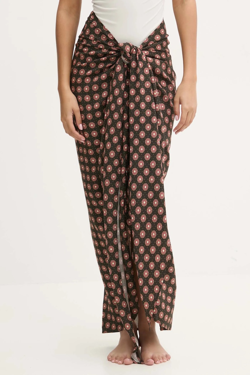 OAS fustă de plajă culoarea negru, 4510