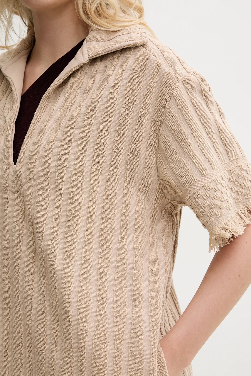 Bavlněné plážové šaty OAS (obrázek 5)