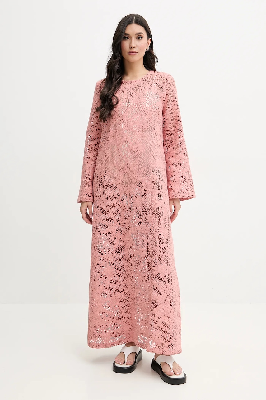 OAS rochie de plaja culoarea portocaliu, 4516