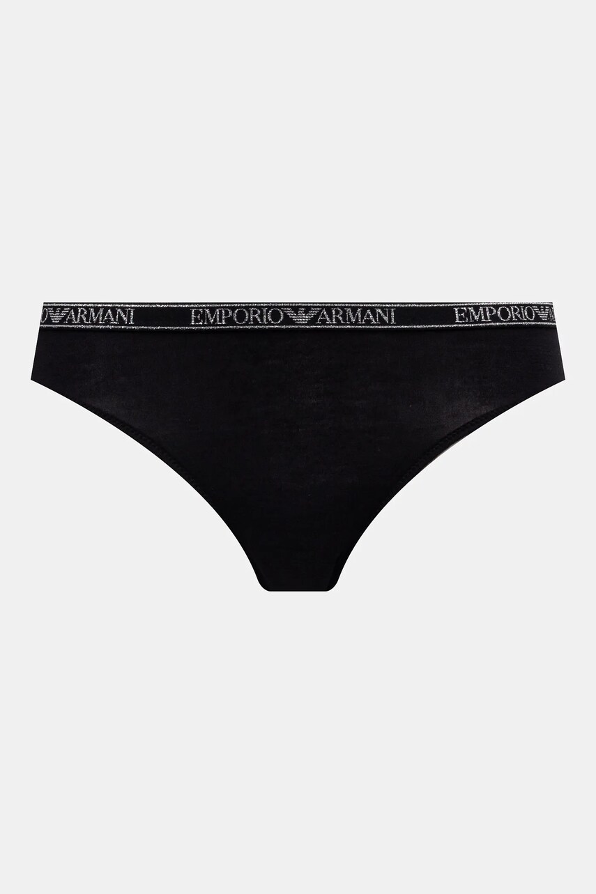 Стринги Emporio Armani Underwear 2 шт цвет чёрный EW000402 AF10889 Стринги Emporio Armani Underwear 2 шт цвет чёрный EW000402 AF10889