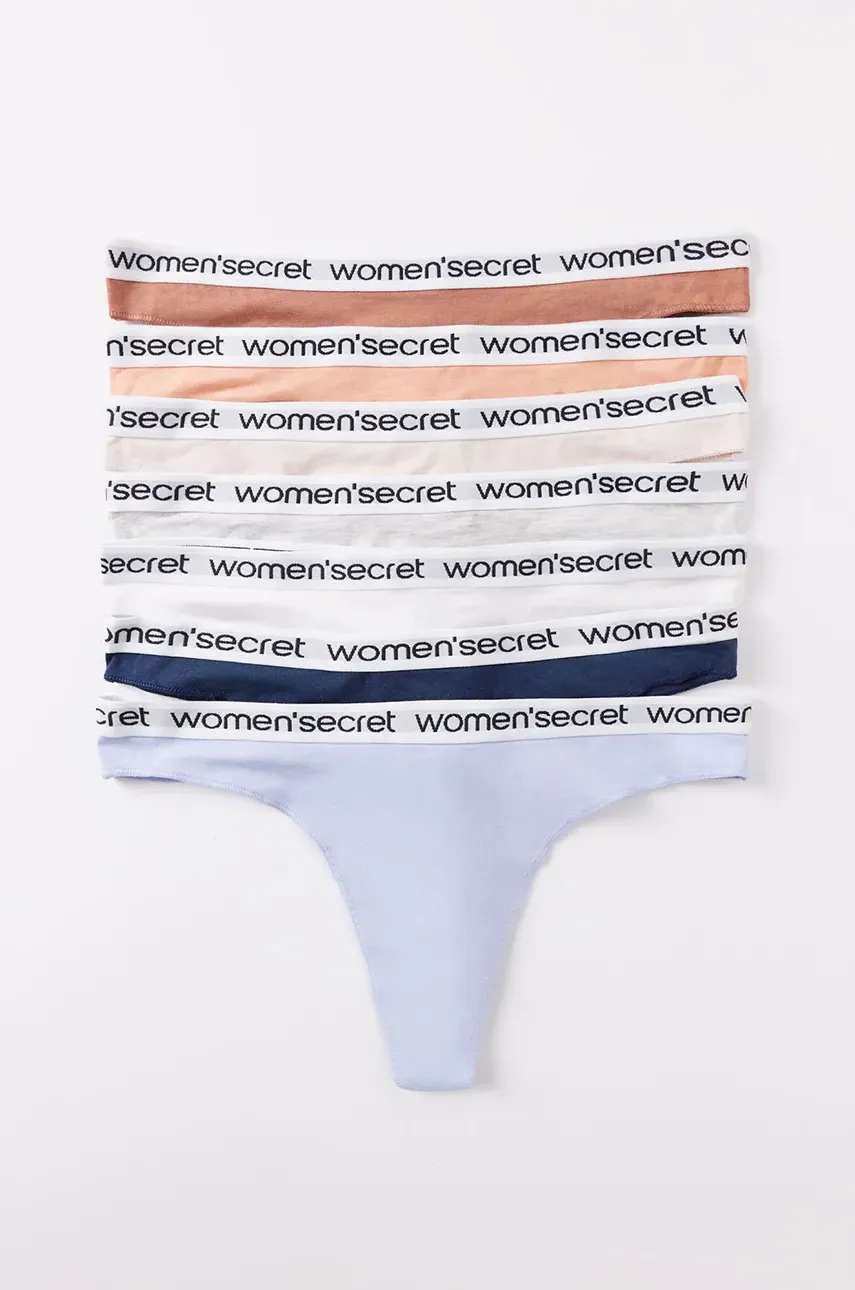 Хлопковые стринги womensecret 7 шт 4939957 Хлопковые стринги womensecret 7 шт 4939957