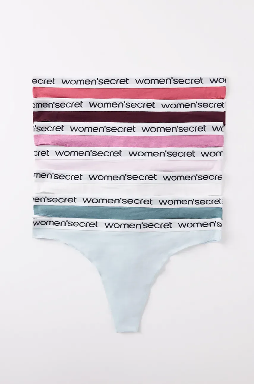 Хлопковые стринги womensecret 7 шт 4939959 Хлопковые стринги womensecret 7 шт 4939959