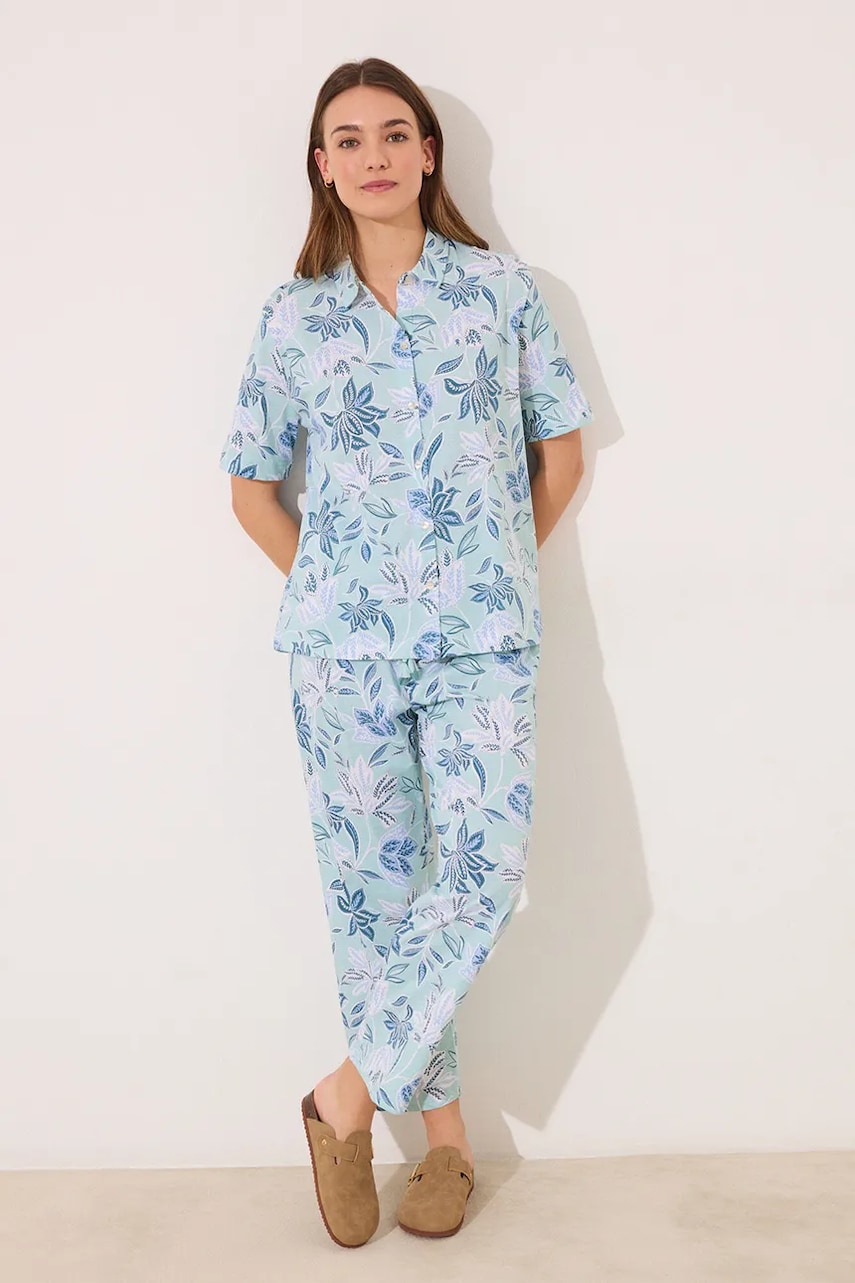 women'secret pijamale de bumbac femei, culoarea verde, bumbac, 3599177 women'secret pijamale de bumbac femei, culoarea verde, bumbac, 3599177