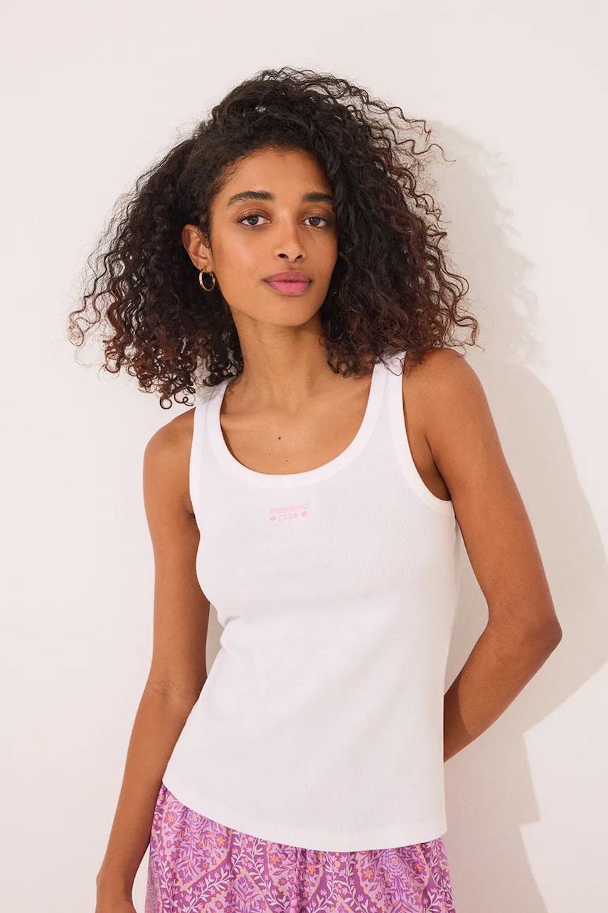 women'secret maiou de pijama femei, culoarea bej, 3279697 women'secret maiou de pijama femei, culoarea bej, 3279697