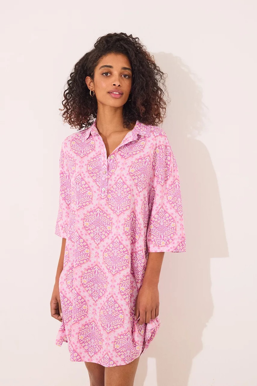 women'secret cămașă de noapte femei, culoarea roz, 4929171 women'secret cămașă de noapte femei, culoarea roz, 4929171