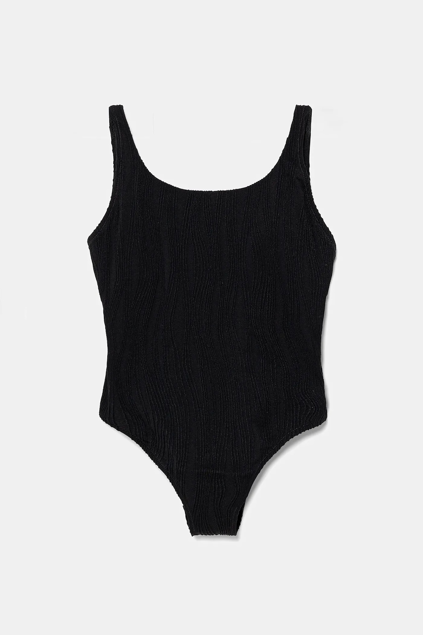 Chantelle costum de baie dintr-o bucata SWIM ONE culoarea negru, cupa usor rigidizata, C12VU9