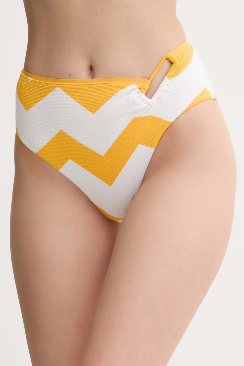 Chantelle chiloți de baie TOTEM culoarea galben, C17RC5.A03