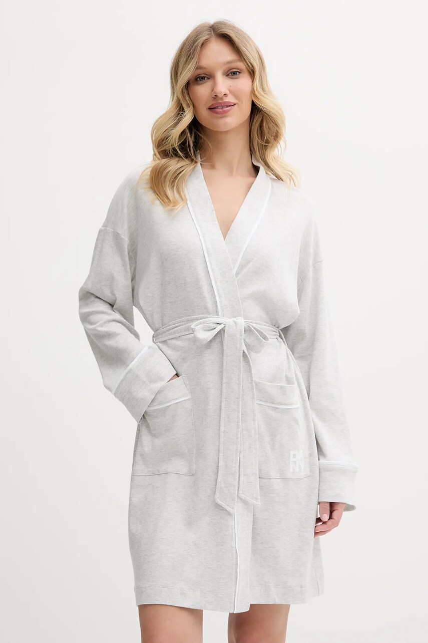 Dkny halat culoarea gri, YI10046