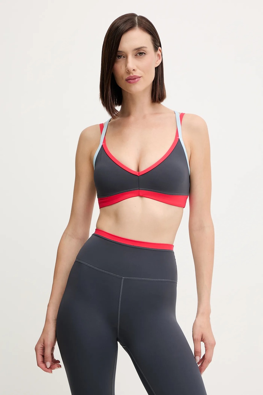 P.E Nation sutien sport Paramount culoarea negru, uni, 252C040