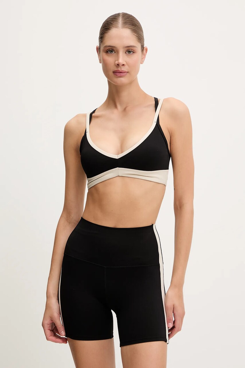 P.E Nation sutien sport Paramount culoarea negru, uni, 252C040