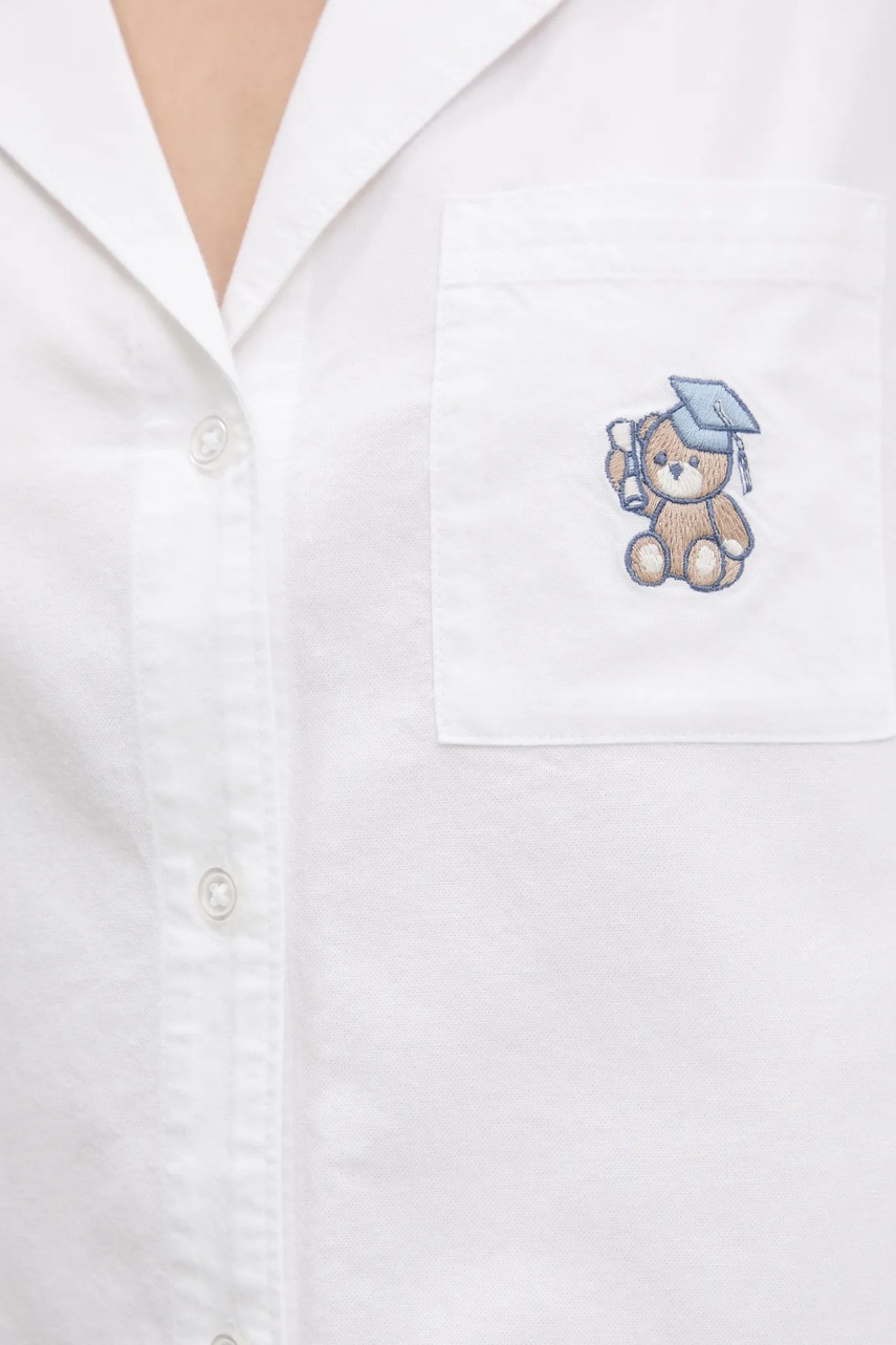 Bavlněná pyžamová košile Hollister Co. (obrázek 5)