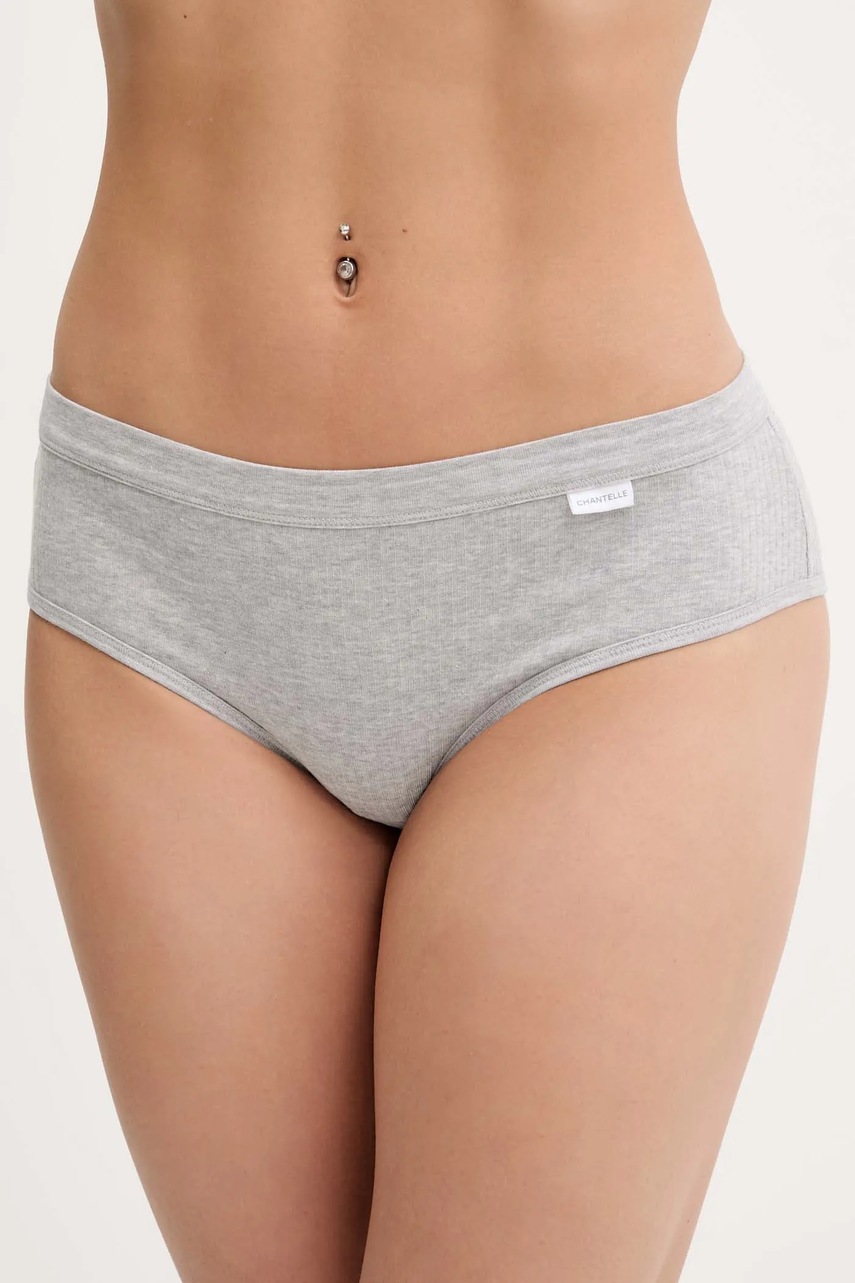 Chantelle chiloți culoarea gri, C15P40