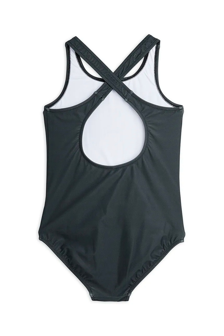 Детский слитный купальник Mini Rodini Dashing dog цвет чёрный 1100006499