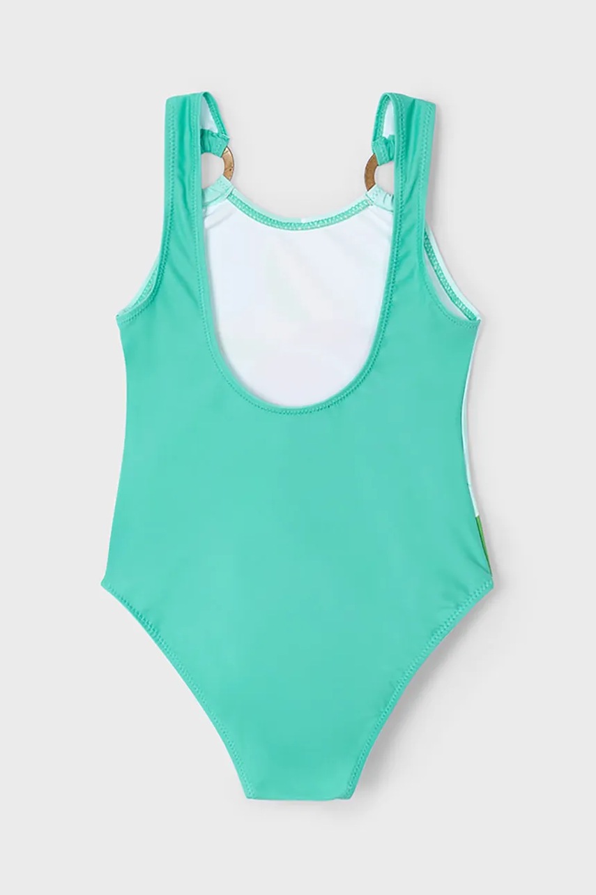 Детский слитный купальник Mayoral цвет зелёный 3718