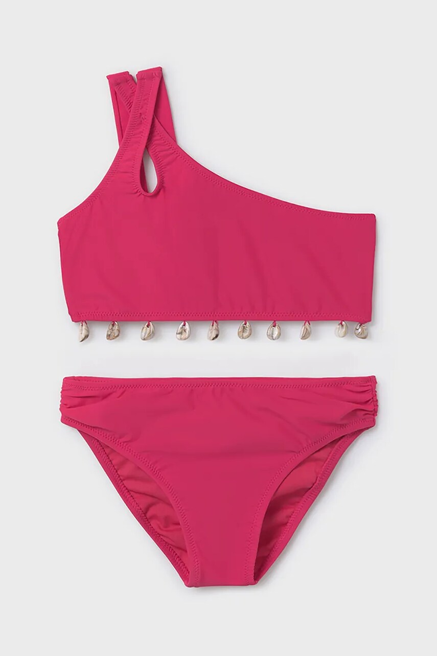 Mayoral costum de baie pentru copii din doua piese culoarea roz, 6769