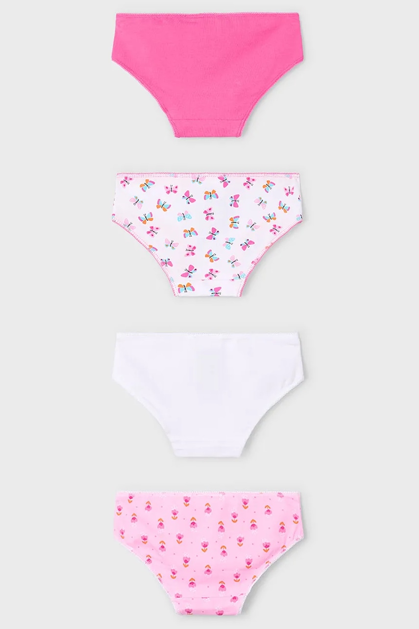 Детские трусы Mayoral 4 шт цвет розовый 10901 Детские трусы Mayoral 4 шт цвет розовый 10901