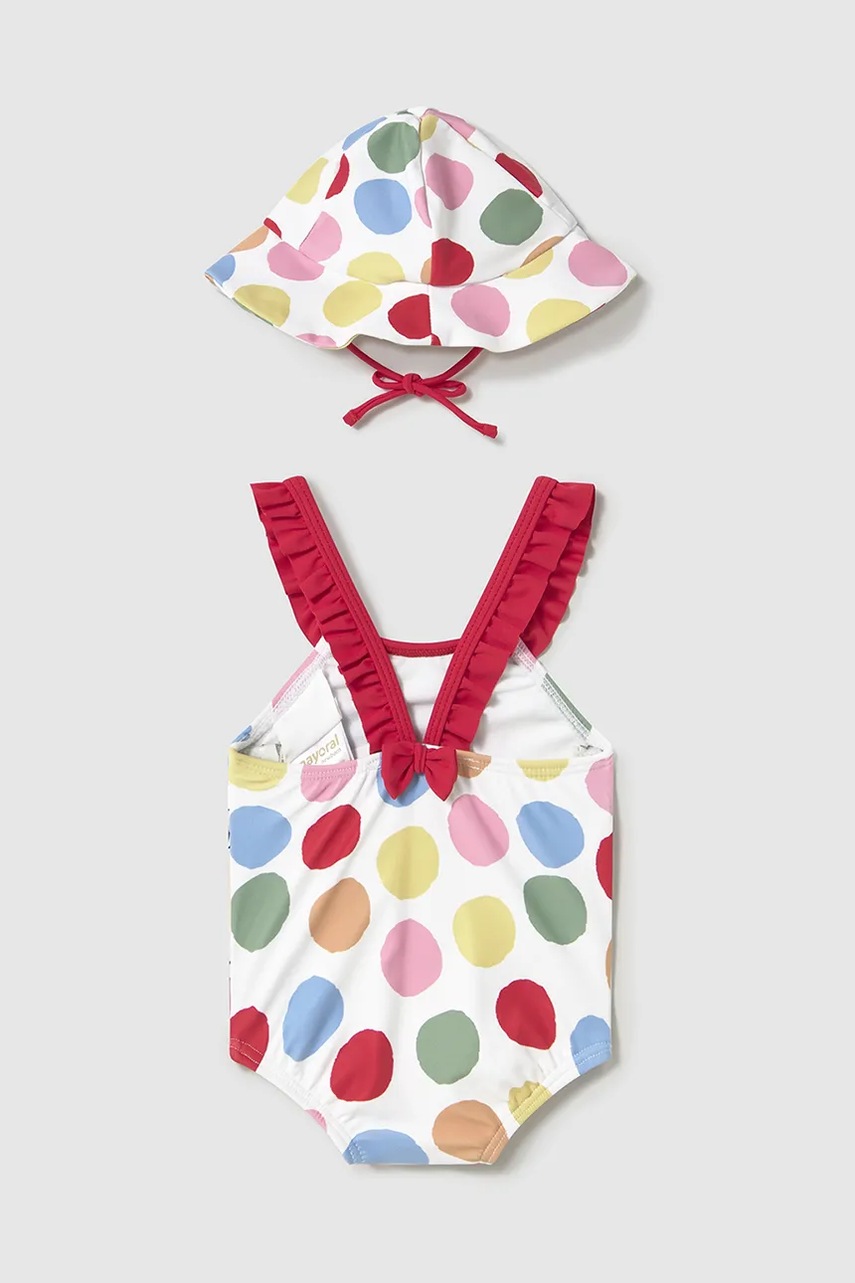 Детский купальник Mayoral Newborn цвет красный 1764 Детский купальник Mayoral Newborn цвет красный 1764