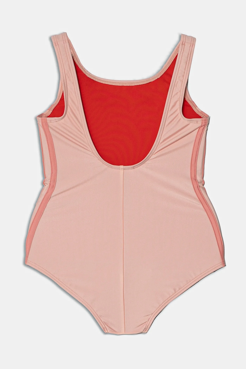 Детский слитный купальник adidas Performance цвет розовый JC6253 Детский слитный купальник adidas Performance цвет розовый JC6253
