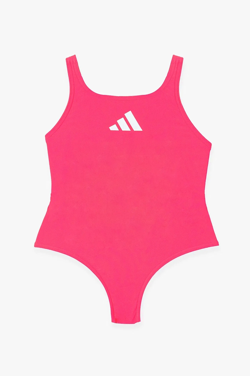 adidas Performance costum de baie dintr-o bucată pentru copii culoarea roz, JG5841 adidas Performance costum de baie dintr-o bucată pentru copii culoarea roz, JG5841