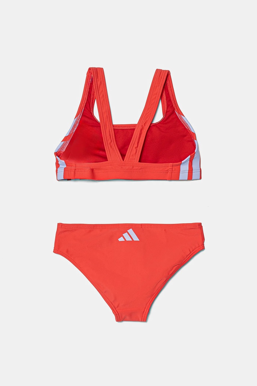 Детский раздельный купальник adidas Performance цвет красный JN6582