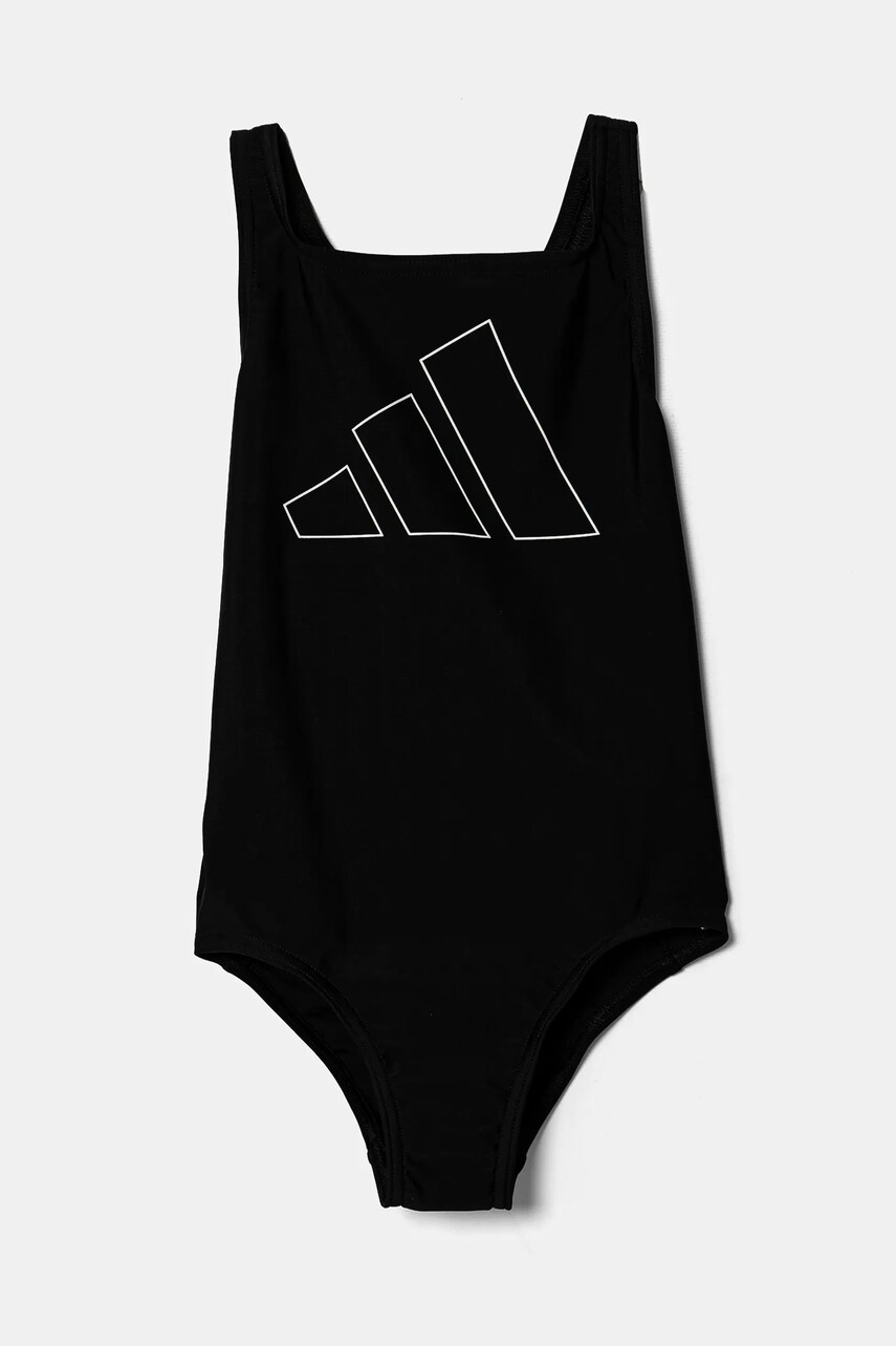 adidas Performance costum de baie dintr-o bucată pentru copii culoarea negru, JG1039 adidas Performance costum de baie dintr-o bucată pentru copii culoarea negru, JG1039