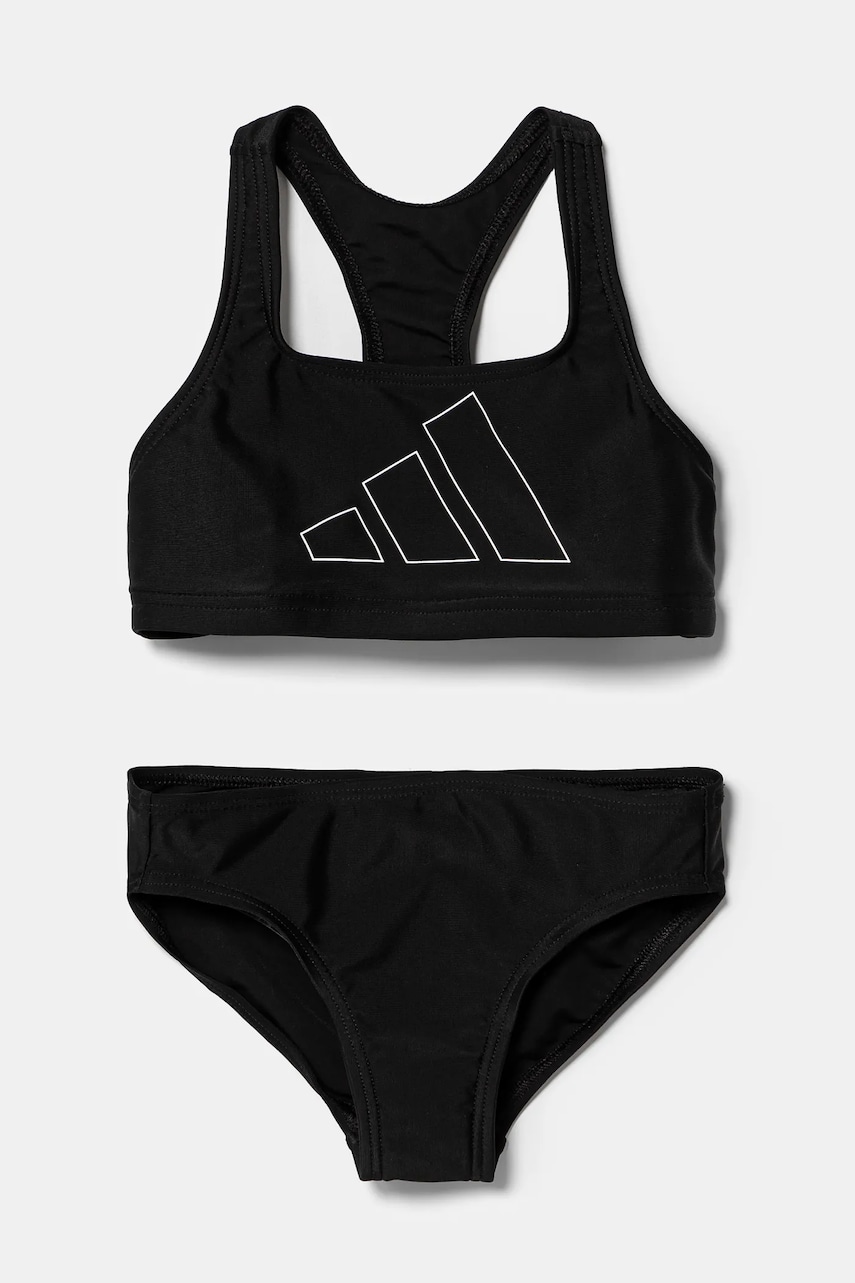 adidas Performance costum de baie pentru copii din două piese culoarea negru, JJ0433 adidas Performance costum de baie pentru copii din două piese culoarea negru, JJ0433