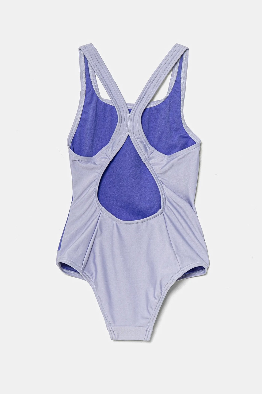 Детский слитный купальник adidas Performance цвет фиолетовый JN6588