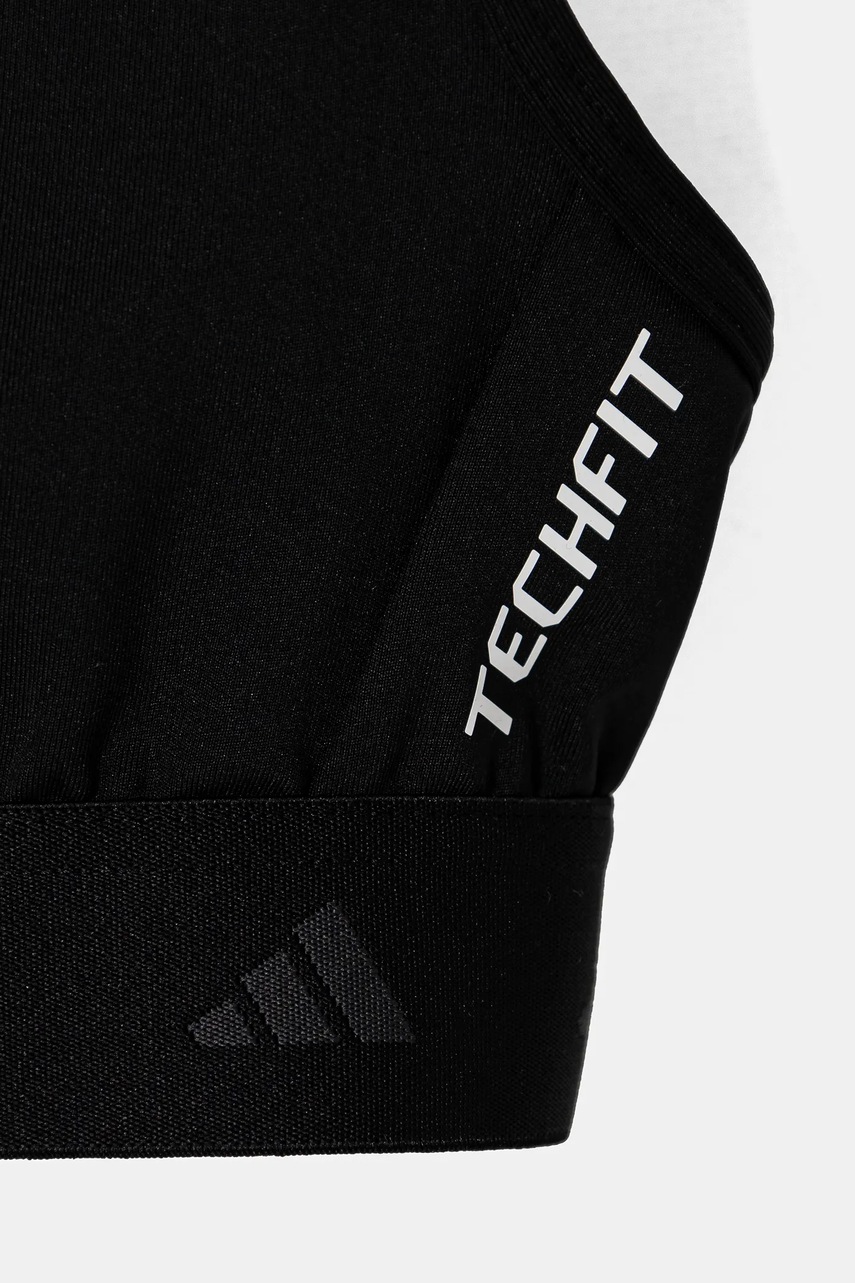 Детский бюстгальтер adidas цвет чёрный IY0105 Детский бюстгальтер adidas цвет чёрный IY0105