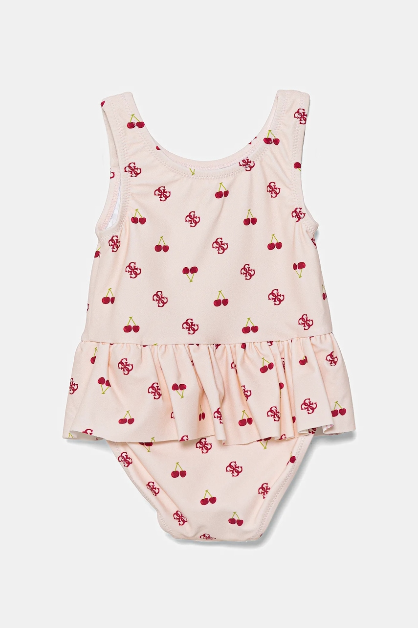 Детский цельный купальник Guess цвет бежевый A5GZ00 MC052 Детский цельный купальник Guess цвет бежевый A5GZ00 MC052